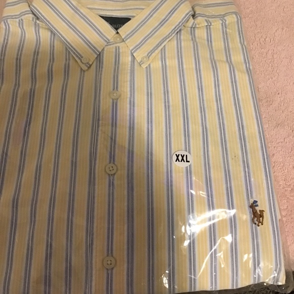 Ralph Lauren Blue Label Other - Ralph Lauren, men’s XXL, striped shirt, long sleeve shirt, new without tag,